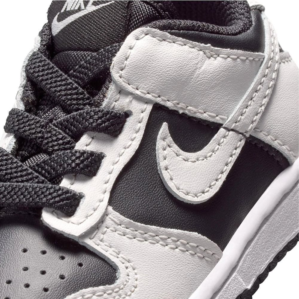 Toddler's Nike Dunk Low Black/Platinum Tint (FB9107 010)