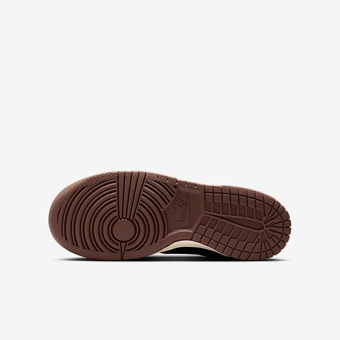 Big Kid's Nike Dunk Low Black/British Tan-Cacao Wow (FB9109 006)