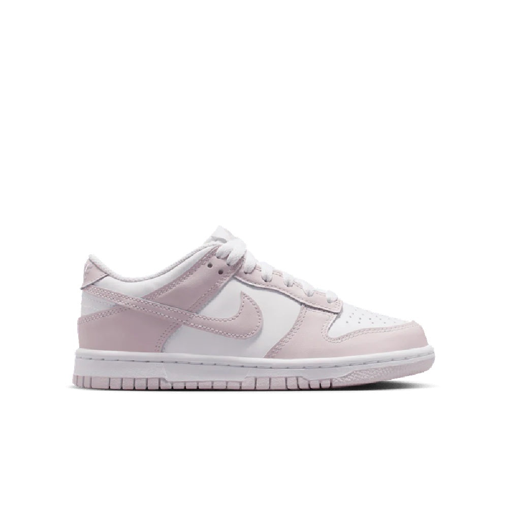 Big Kid's Nike Dunk Low White/Light Violet (FB9109 128)