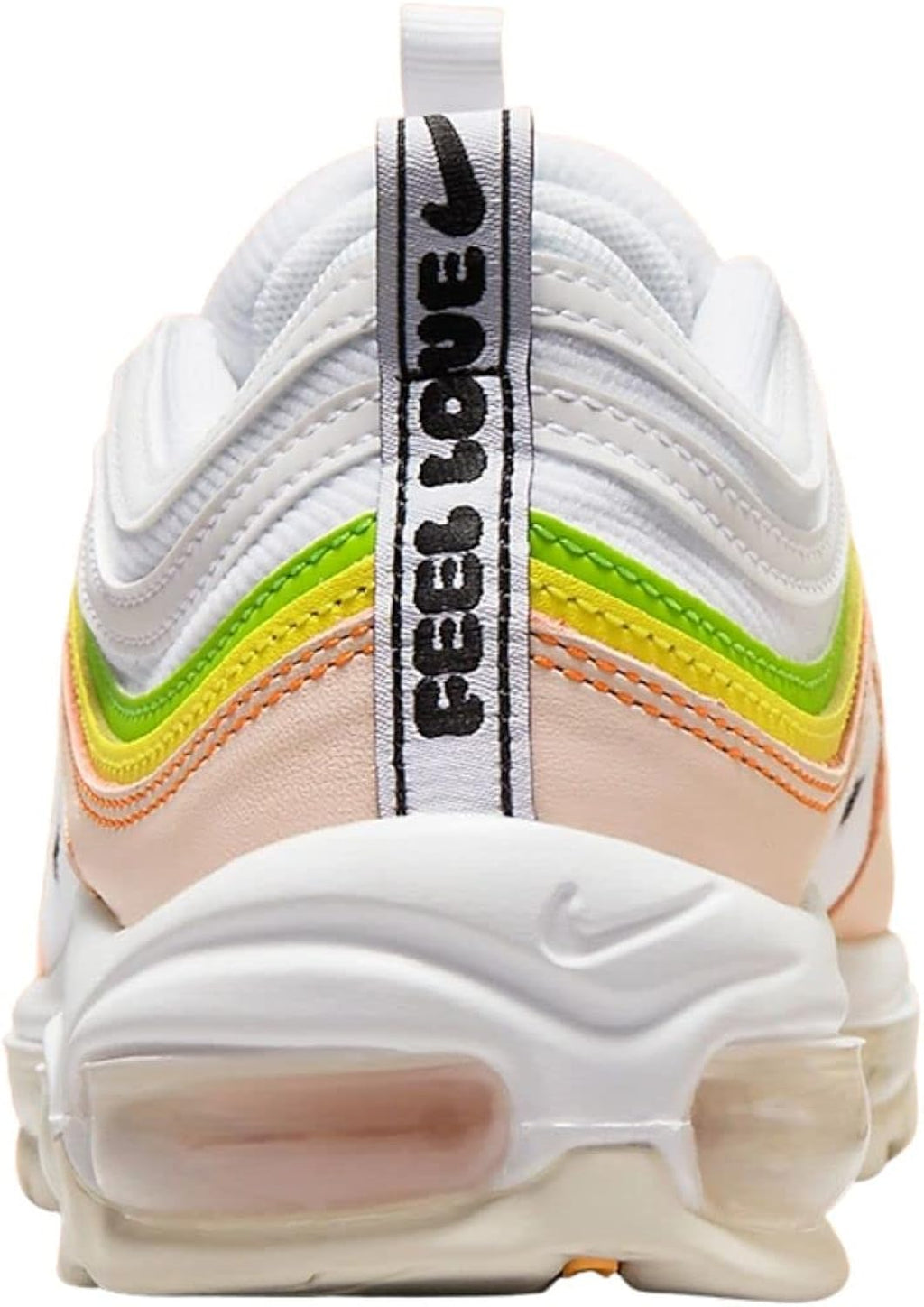 Women's Nike Air Max 97 "Feel Love" White/Black-Pearl Pink (FD0870 100)