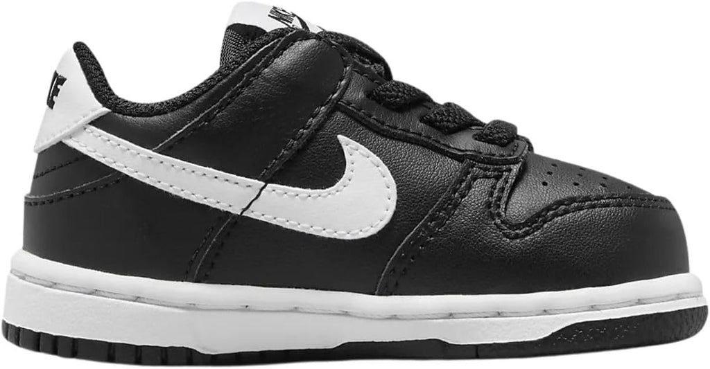 Toddler's Nike Dunk Low Black/White-Black-White (FD1233 001)