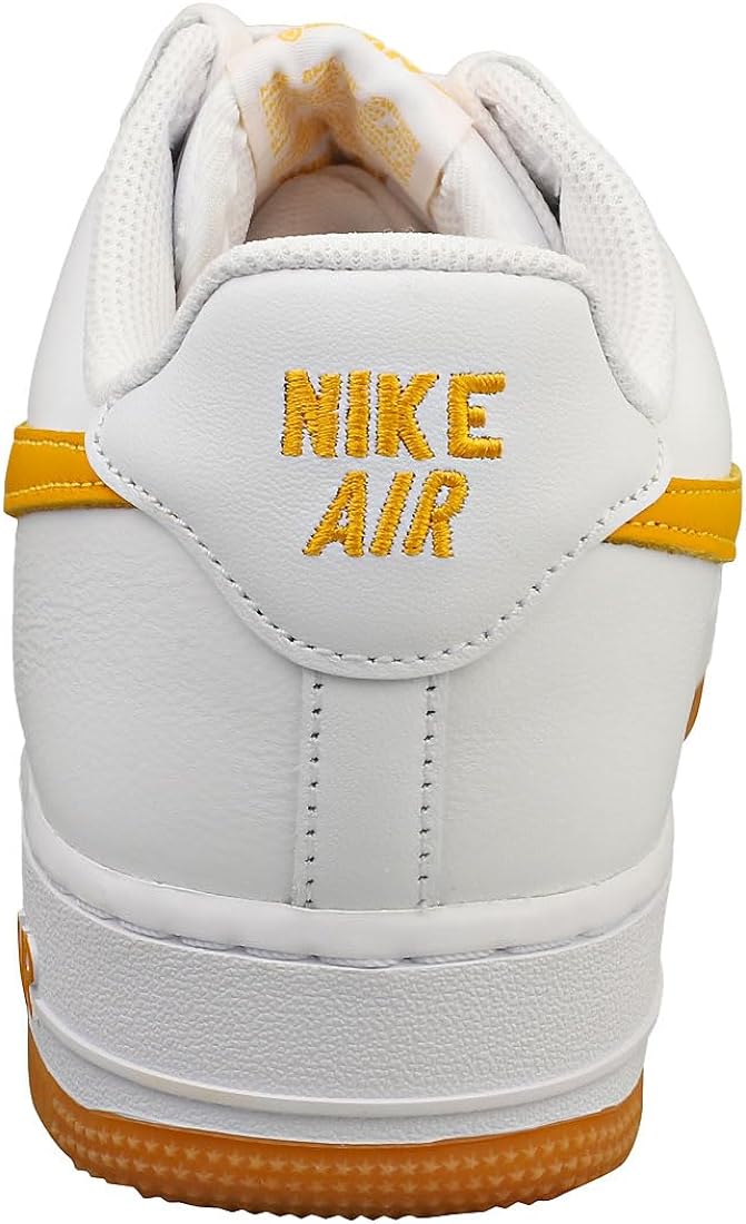 Men's Nike Air Force 1 Low Retro QS White/University Gold (FD7039 100)