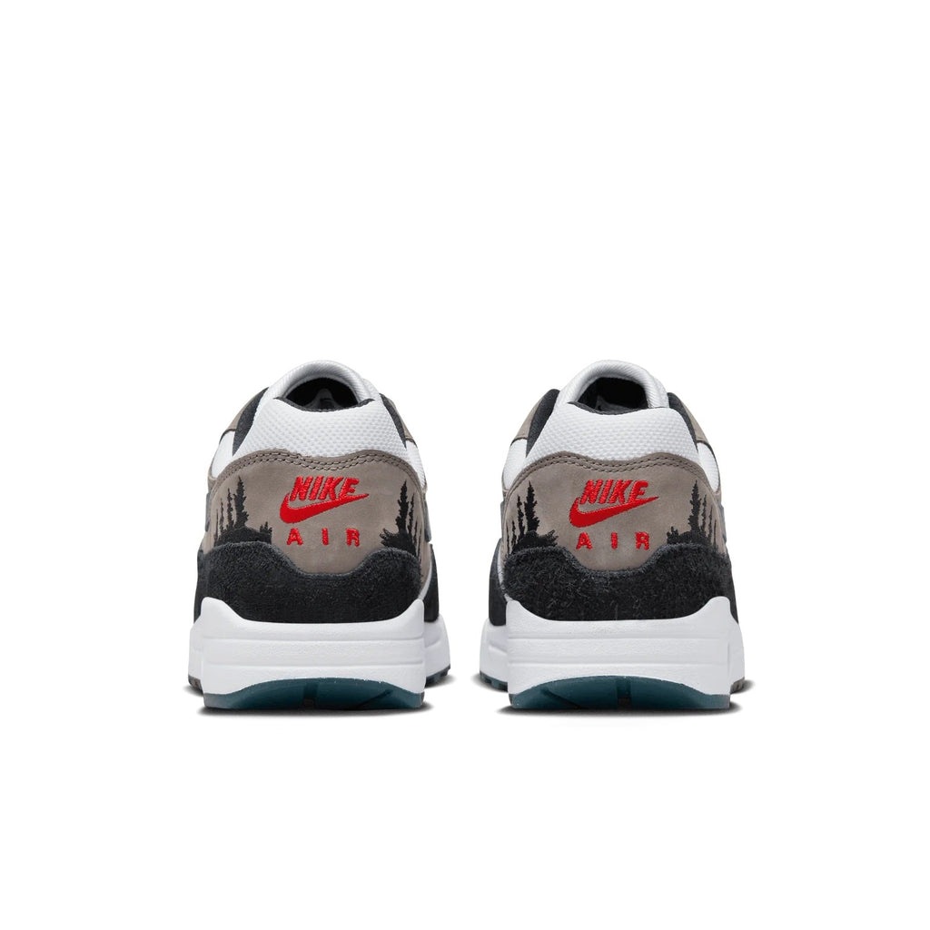 Men's Nike Air Max 1 PRM "Escape" White/Slate Blue-Black (FJ0698 100)