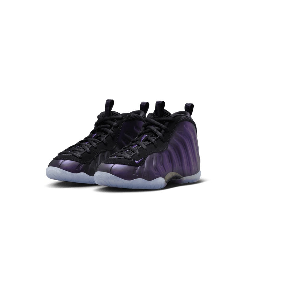 Little Kid's Nike Little Posite One Blk/Varsity Purple-Blck (FJ1256 001)