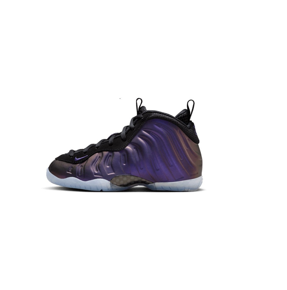 Little Kid's Nike Little Posite One Blk/Varsity Purple-Blck (FJ1256 001)