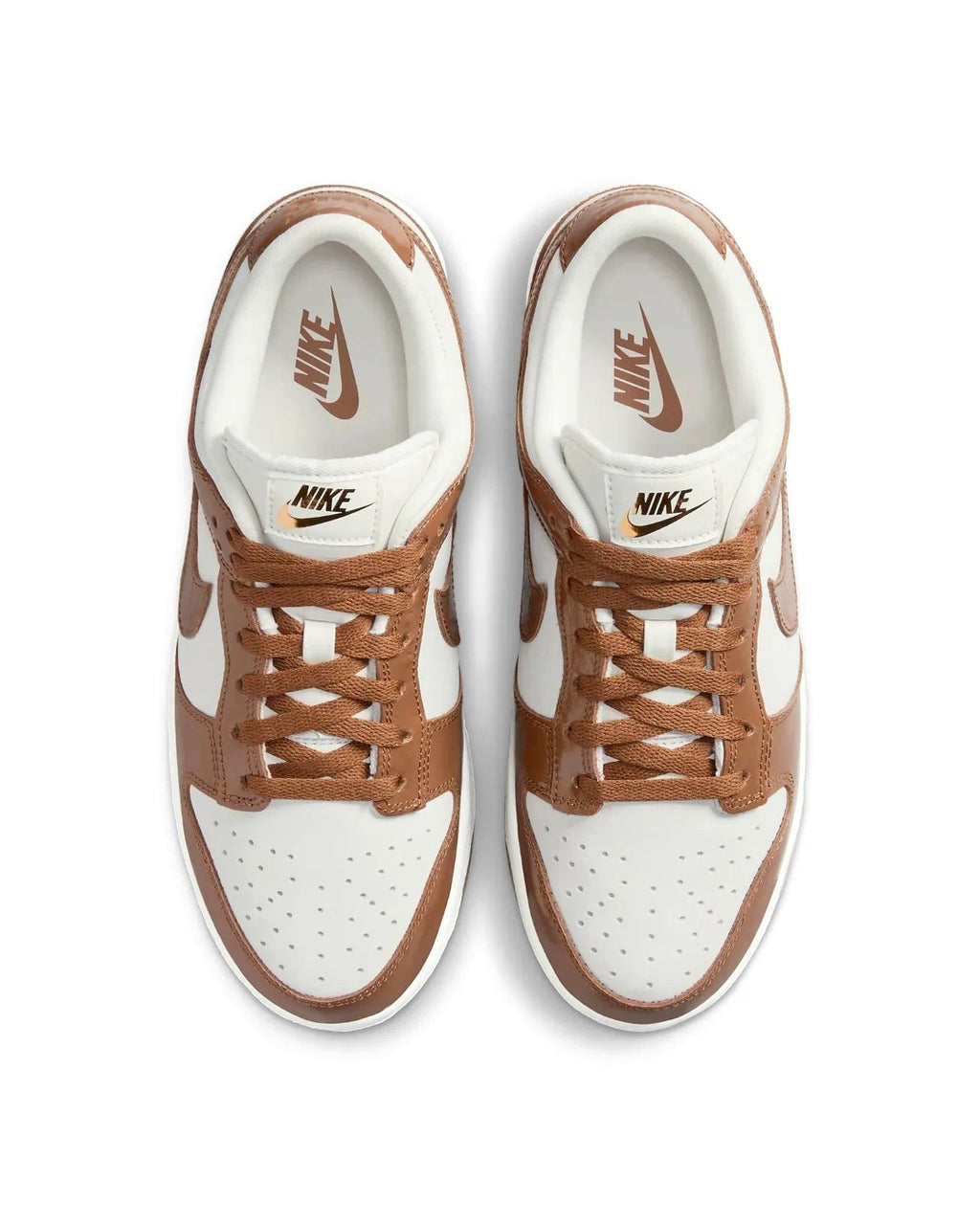 Women's Nike Dunk Low LX "Brown Ostrich" Phantm/Ale Brwn-Sl (FJ2260 001)