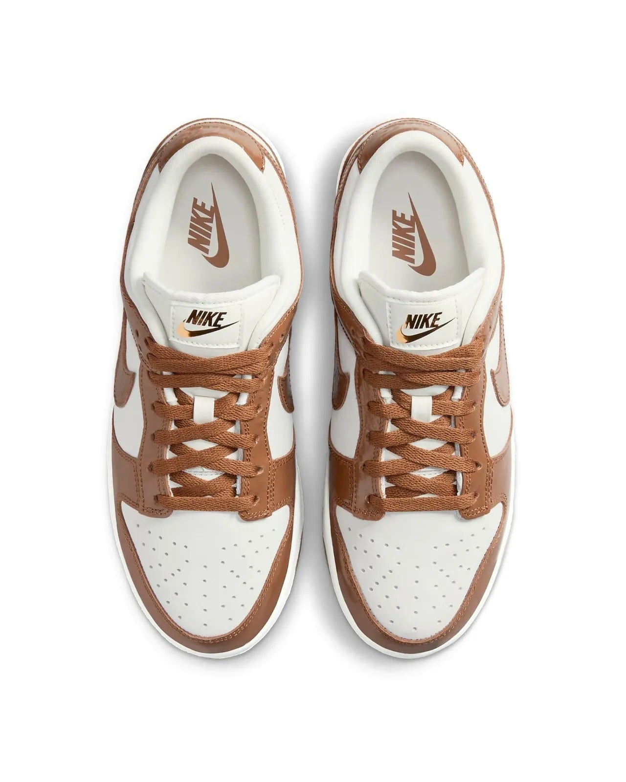 Women's Nike Dunk Low LX "Brown Ostrich" Phantm/Ale Brwn-Sl (FJ2260 001)