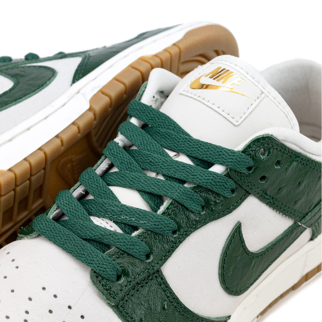 Women's Nike Dunk Low LX "Green Ostrich" Phantm/Gorge Gn-Sl (FJ2260 002)