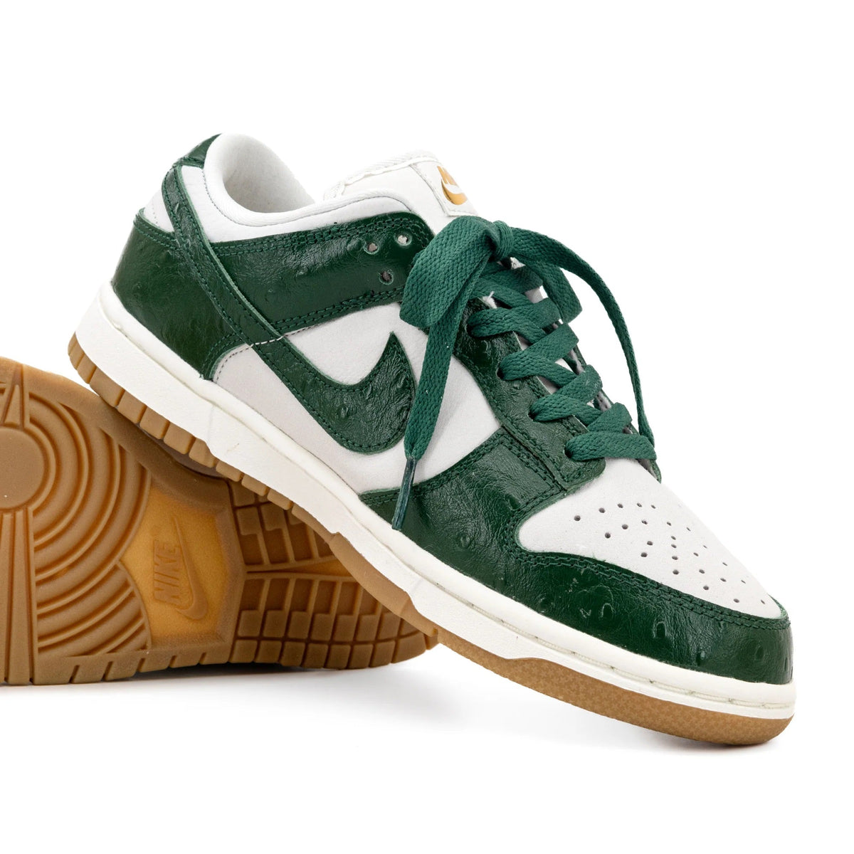 Women's Nike Dunk Low LX "Green Ostrich" Phantm/Gorge Gn-Sl (FJ2260 002)