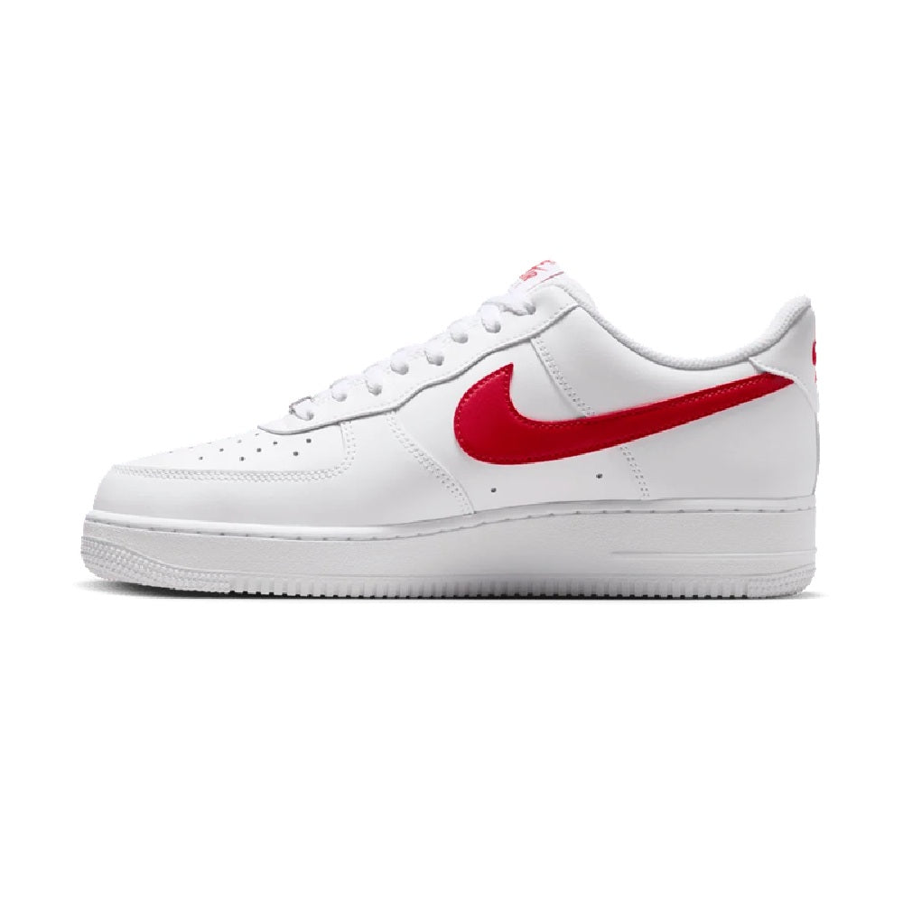 Men's Nike Air Force 1 '07 White/University Red (FJ4146 133)