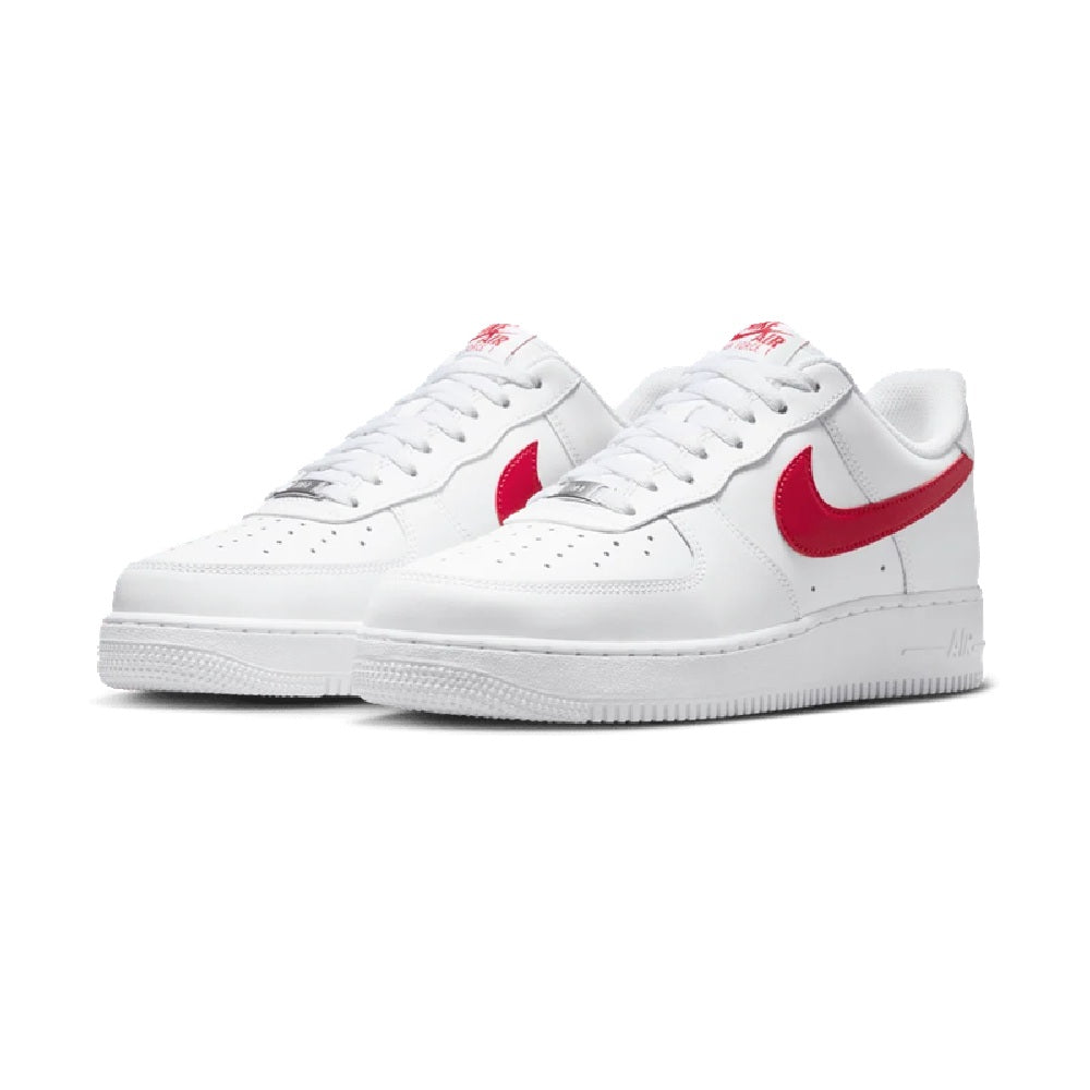 Men's Nike Air Force 1 '07 White/University Red (FJ4146 133)