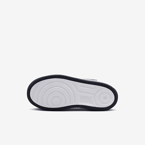 Little Kid's Nike Force 1 Low Easyon White/Midnight Navy (FN0237 104)