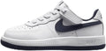 Little Kid's Nike Force 1 Low Easyon White/Midnight Navy (FN0237 104)