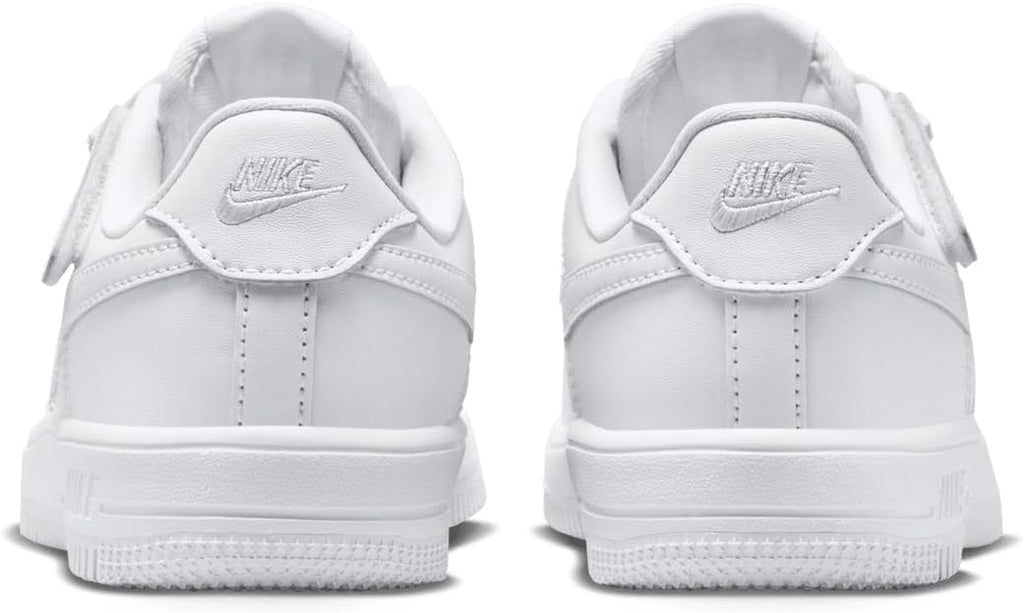 Little Kid's Nike Force 1 Low EasyOn White/White-White (FN0237 111)