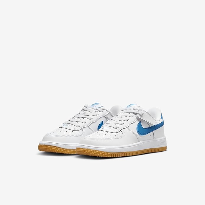 Little Kid's Nike Air Force 1 Low Easyon White/Blue Beyond (FN0237 115)