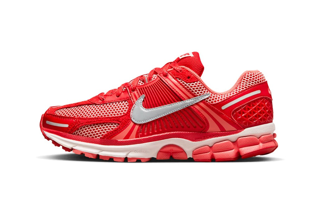Men's Nike Zoom Vomero 5 PRM University Red/Metallic Silver (FN6833 657)