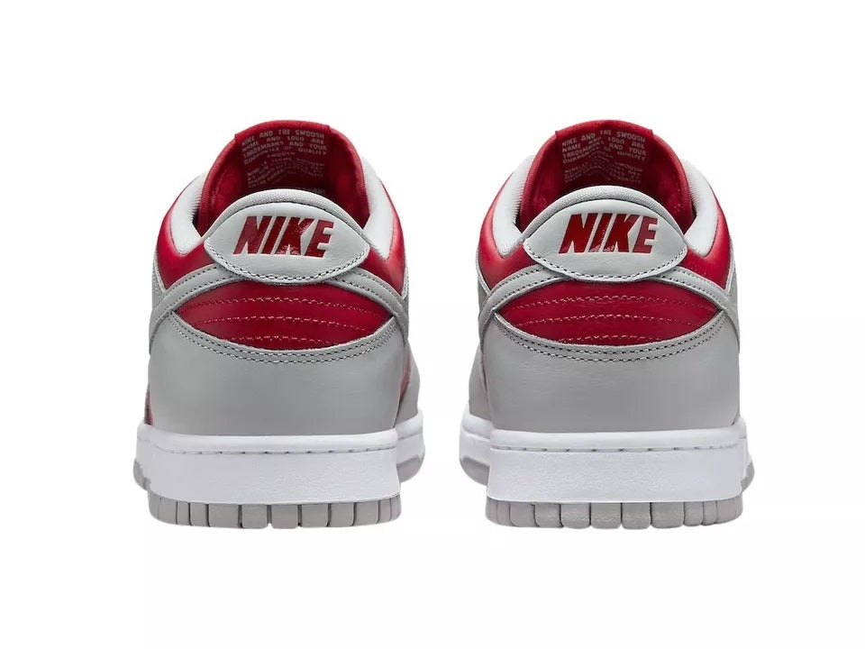 Men's Nike Dunk Low Retro QS Varsity Red/Silver-White (FQ6965 600)