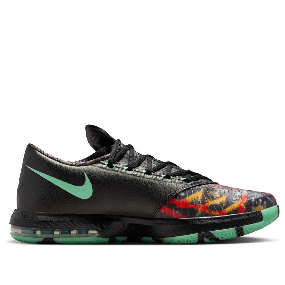 Men's Nike KD VI Multi-Color/Green Glow-Black (FQ8356 900)