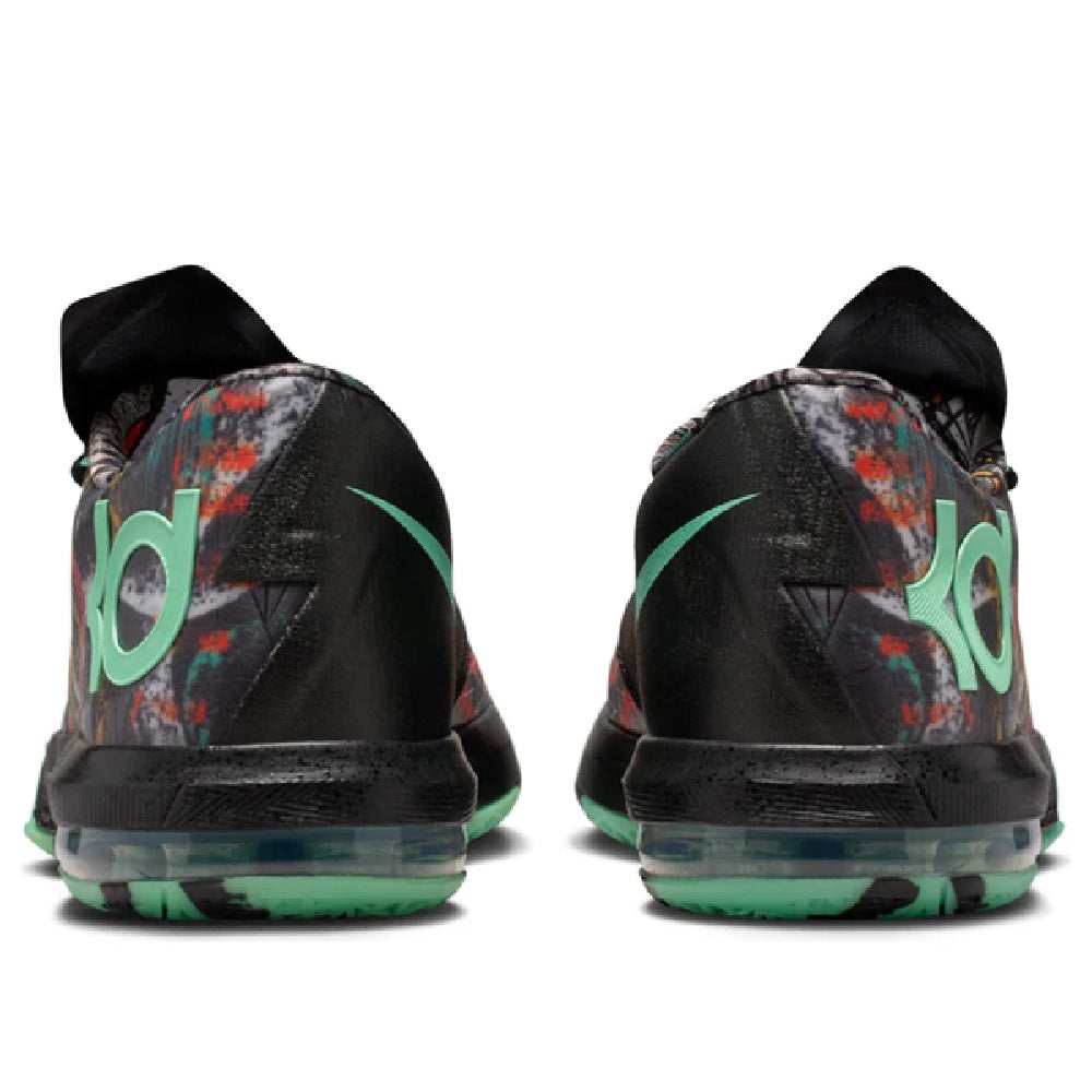 Men's Nike KD VI Multi-Color/Green Glow-Black (FQ8356 900)
