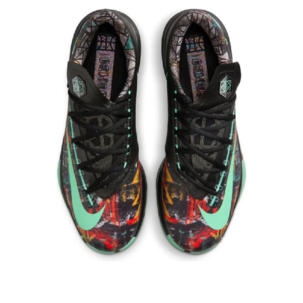 Men's Nike KD VI Multi-Color/Green Glow-Black (FQ8356 900)