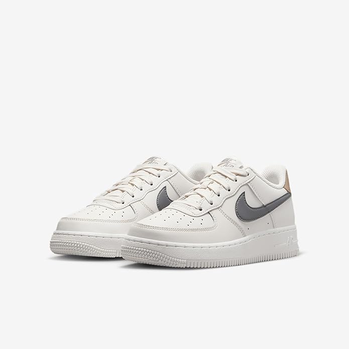 Big Kid's Nike Air Force 1 Phantom/Cool Grey-Khaki-Sail (FV5948 004)