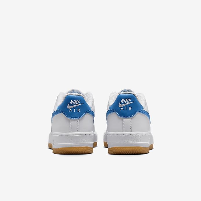 Big Kid's Nike Air Force 1 White/Blue Beyond (FV5948 115)