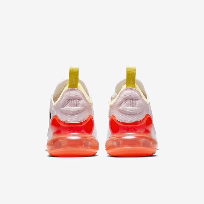 Women's Nike Air Max 270 White/Black-Bright Crimson (FZ3624 100)