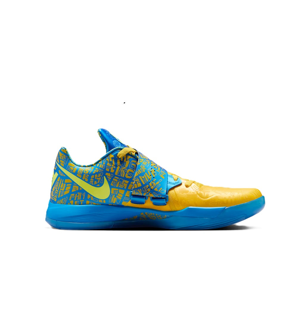 Men's Nike Zoom KD IV 'Scoring Title 2025' Photo Blue/Lemon Twist (FZ5916 400)