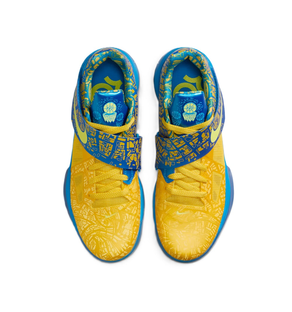 Men's Nike Zoom KD IV 'Scoring Title 2025' Photo Blue/Lemon Twist (FZ5916 400)