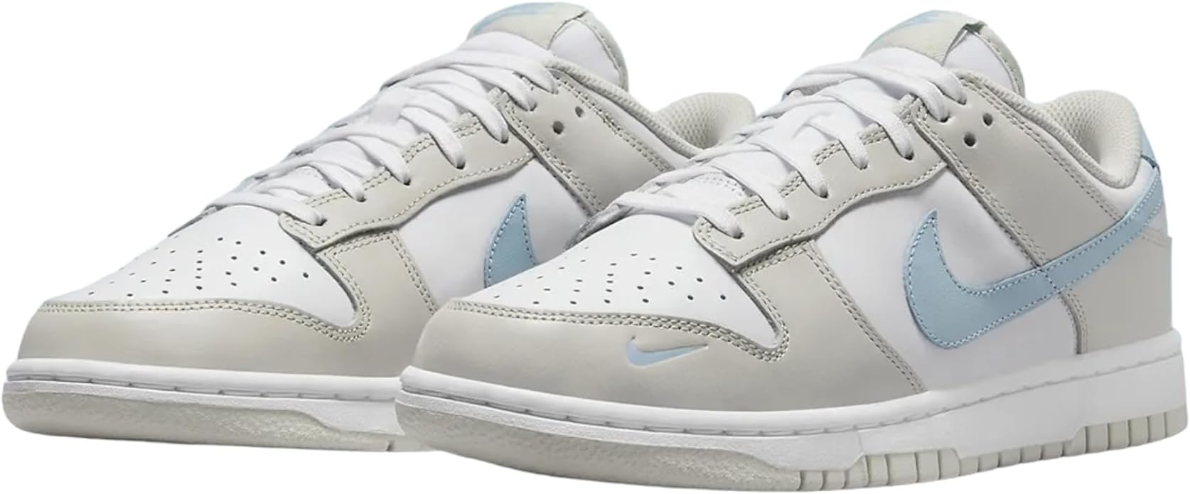 Women's Nike Dunk Low White/Lt Armory Blue (HF0023 100)
