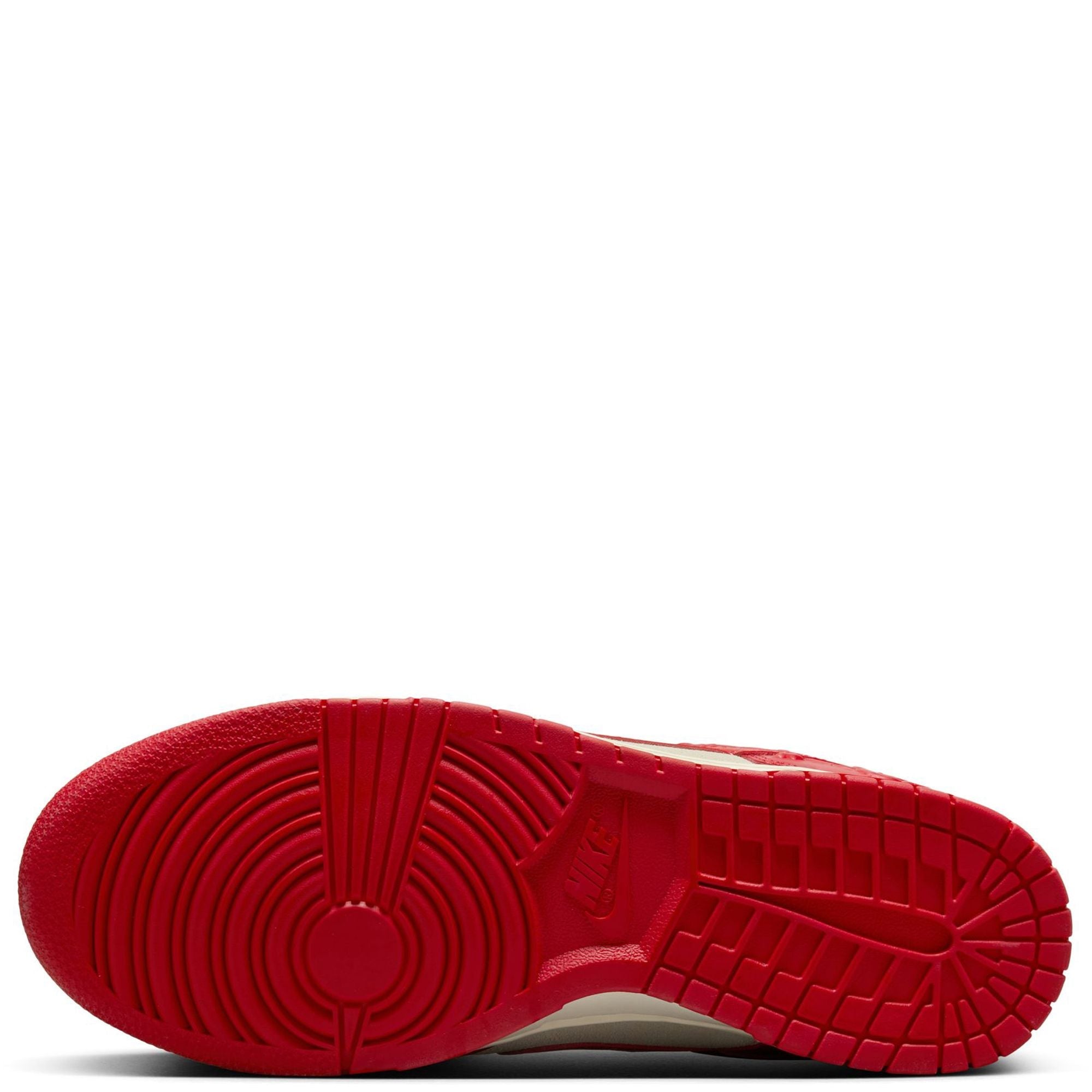 Women's Nike Dunk Low "Red Roses" Coconut Milk/Univer Red (HF1986 100)