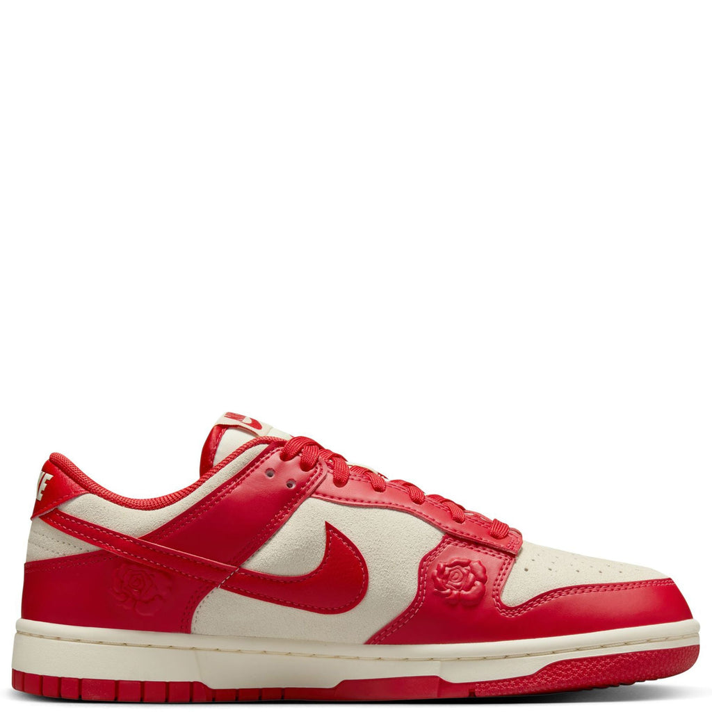 Women's Nike Dunk Low "Red Roses" Coconut Milk/Univer Red (HF1986 100)