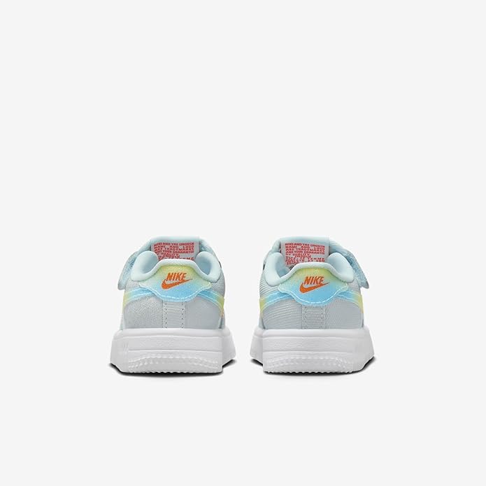 Toddler's Nike Air Force 1 Low Easyon BT Glacier Blue/Orng (HF4784 474)