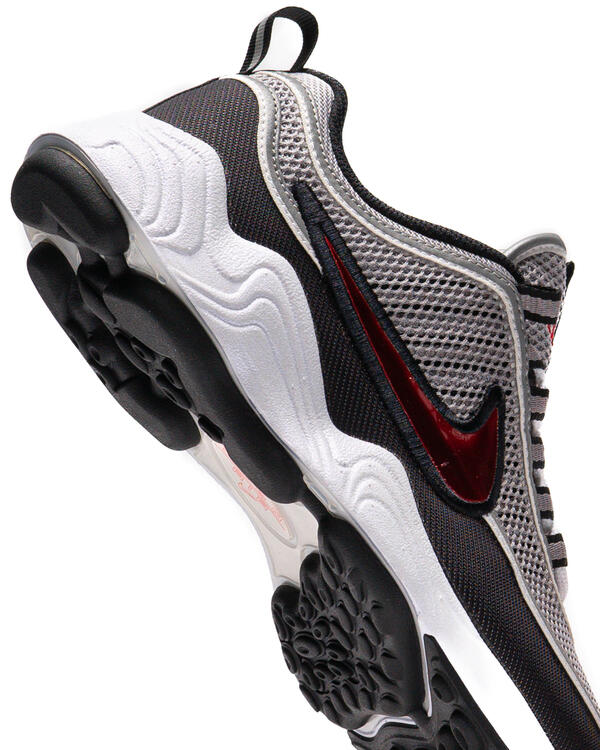 Men's Nike Air Zoom Spiridon SP Metallic Silver/Sport Red (HF9117 001)