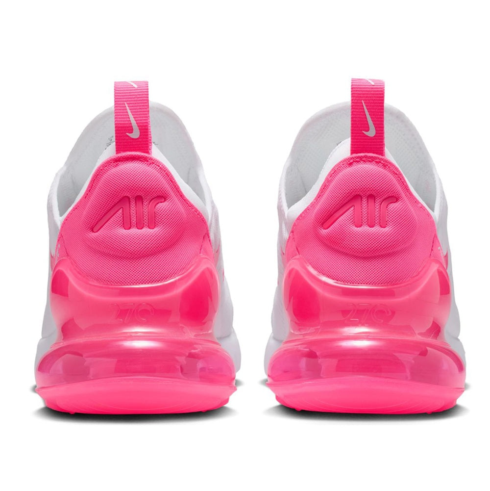 Women's Nike Air Max 270 White/Hyper Pink-White (HJ3222 107)