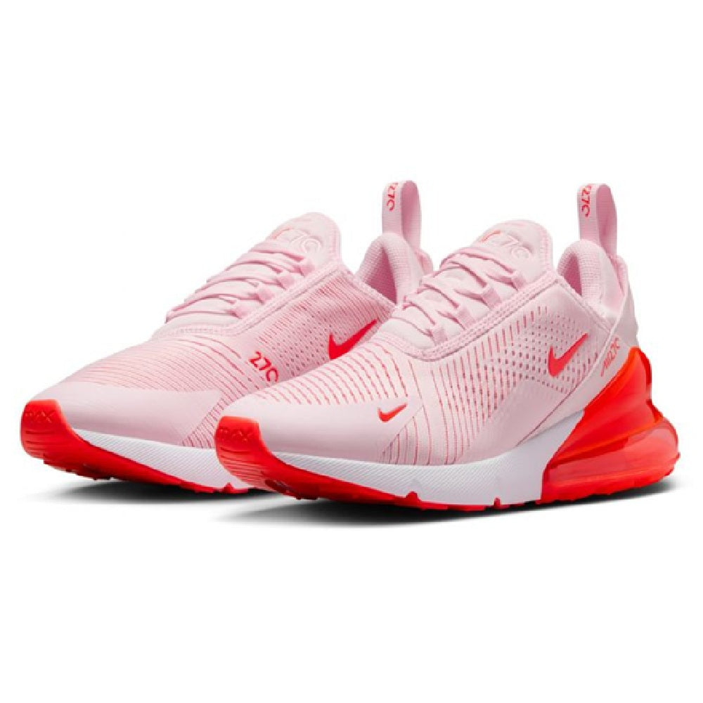 Women's Nike Air Max 270 Pink Foam/Bright Crimson-White (HJ3222 602)