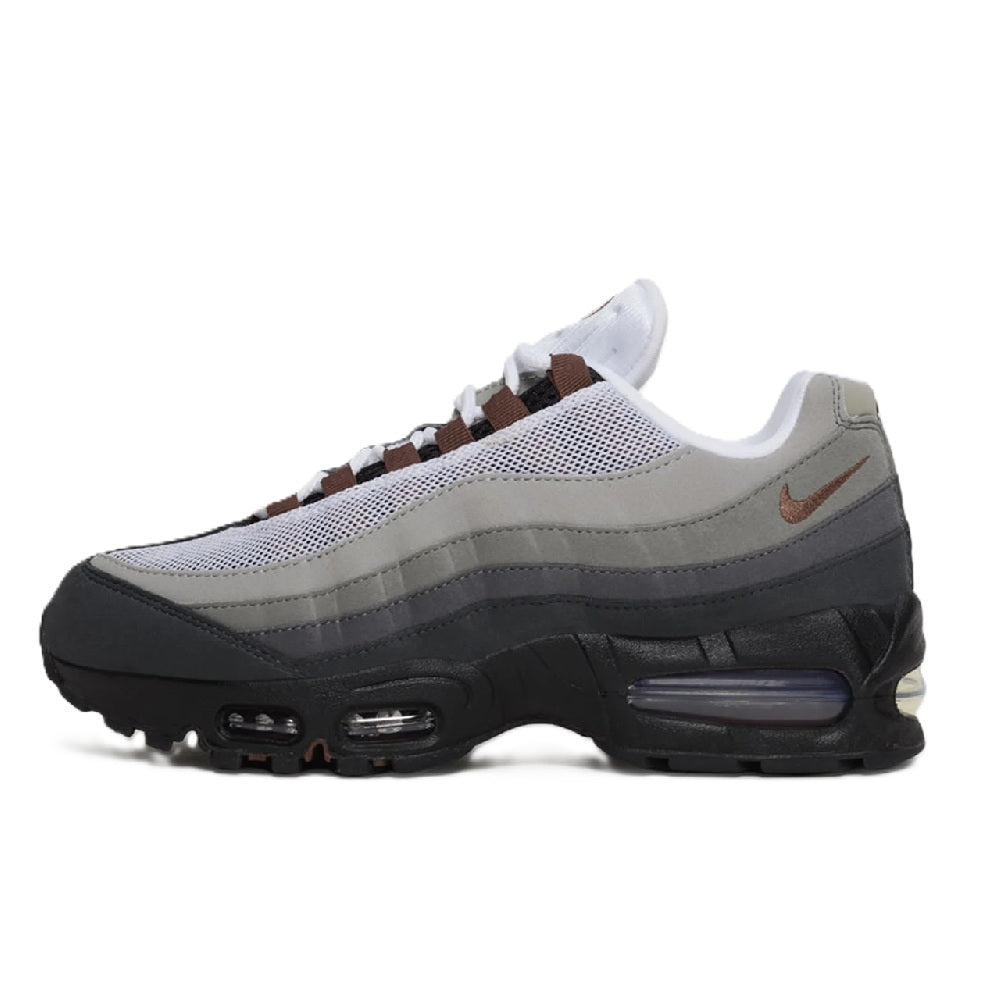 Women's Nike Air Max 95 Big Bubble Black/Fauna Brown-White (HJ5996 004)