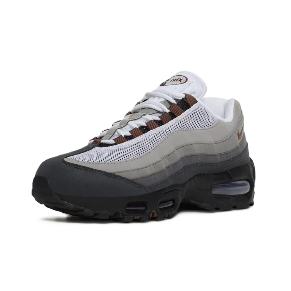 Women's Nike Air Max 95 Big Bubble Black/Fauna Brown-White (HJ5996 004)
