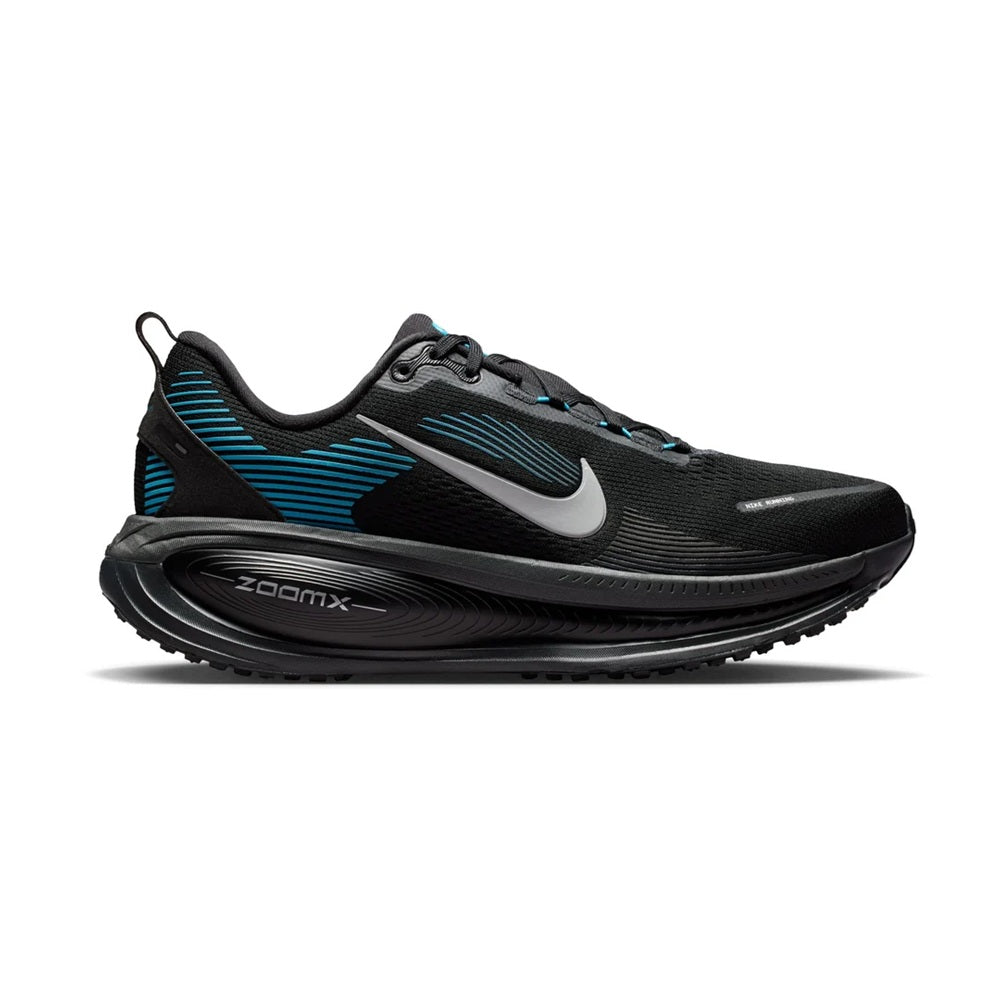 Men's Nike Vomero 18 Black/Silver-Lt Current Blue (HM6803 018)