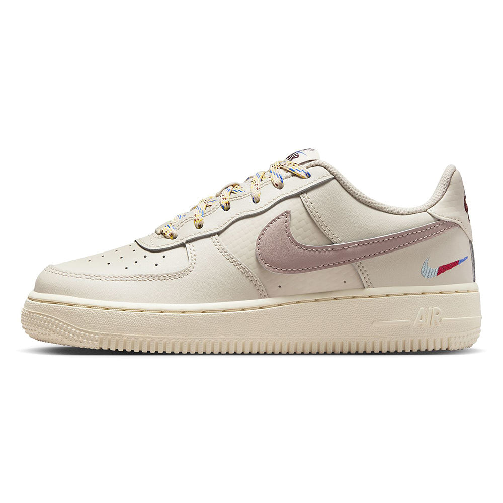 Big Kid's Nike Air Force 1 LV8 LT Orewood BRN/MALT (HQ1907 100)