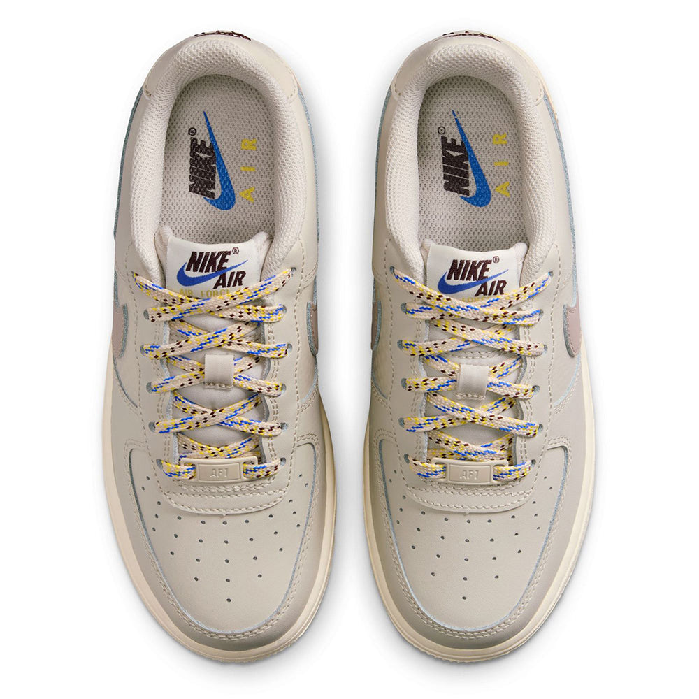 Big Kid's Nike Air Force 1 LV8 LT Orewood BRN/MALT (HQ1907 100)