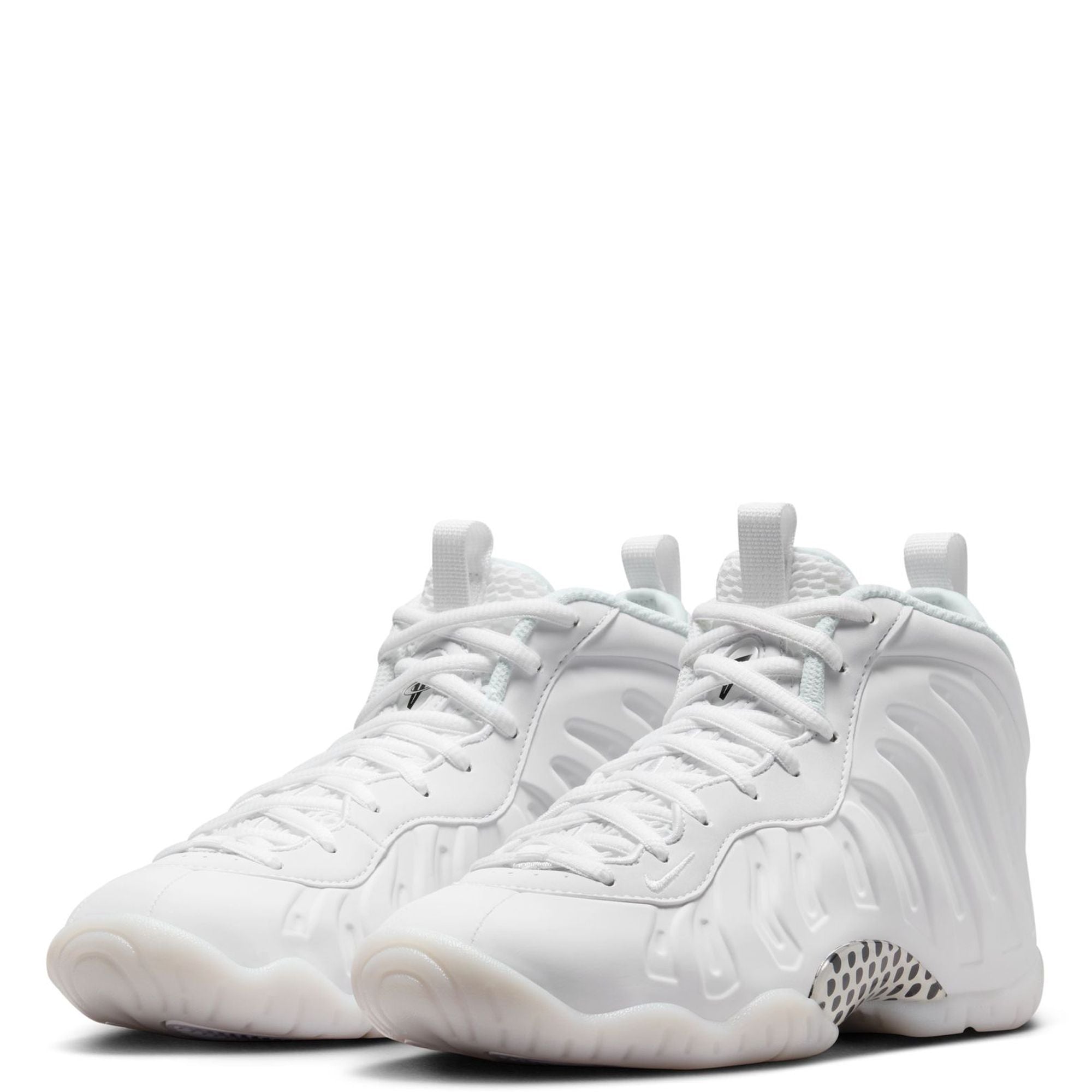 Big Kid's Nike Little Posite One White/White/White (HQ1959 100)