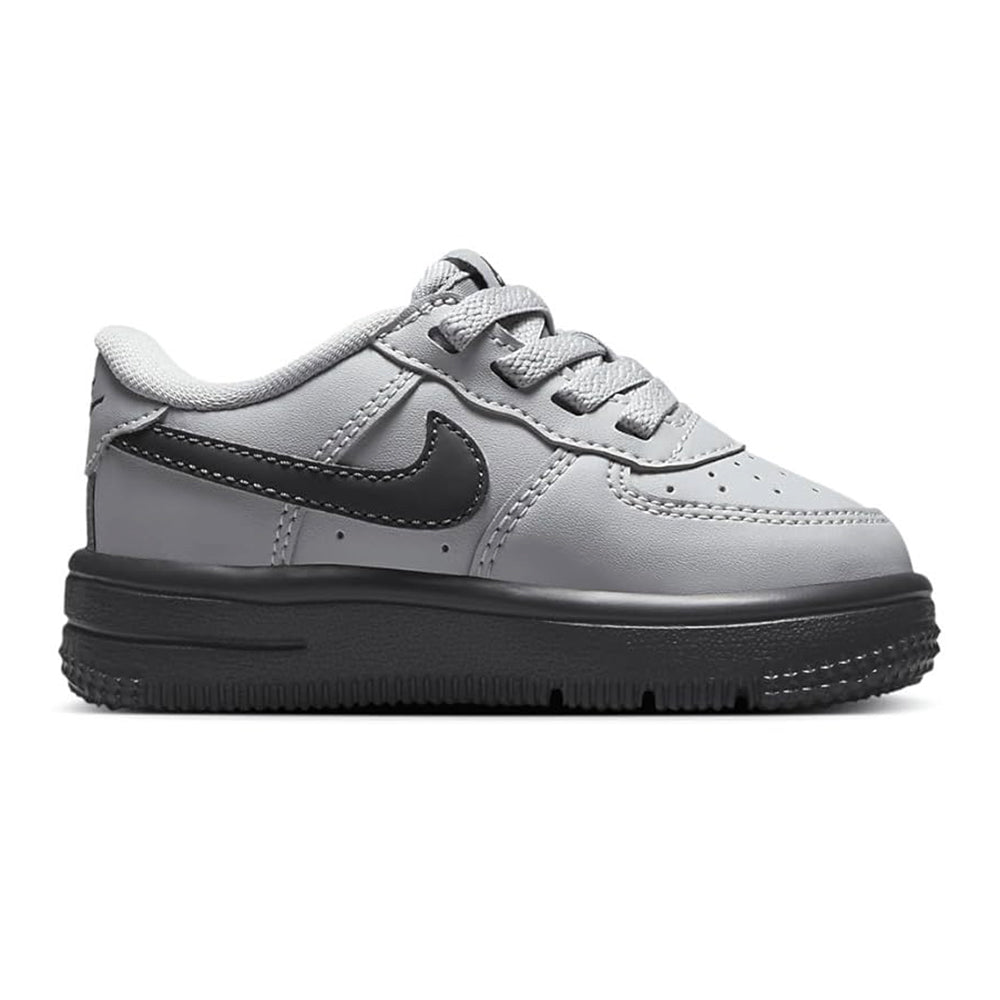 Toddler's Nike Force 1 Low Easyon Wolf Grey/DK Smoke Grey (HQ3809 001)