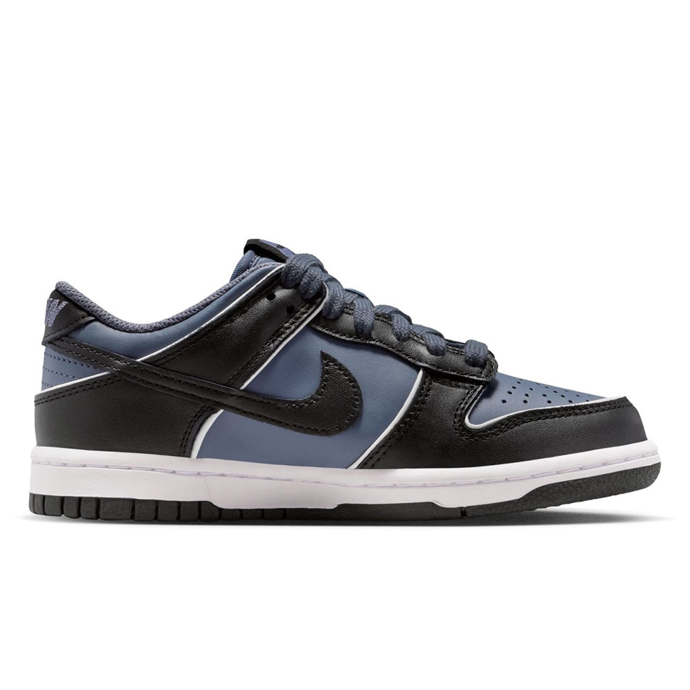 Big Kid's Nike Dunk Low SE Light Carbon/Black-White-White (HV4768 001)