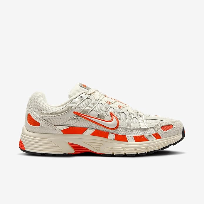 Women's Nike P-6000 Sail/Picante Red-Pale Ivory (HV5230 133)