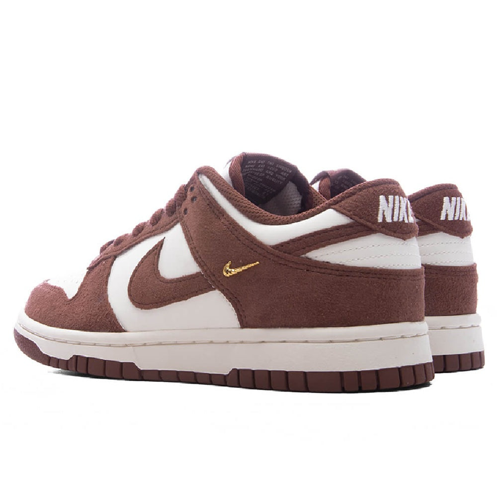 Women's Nike Dunk Low Sail/Red Sepia-Metallic Gold (IB4417 104)