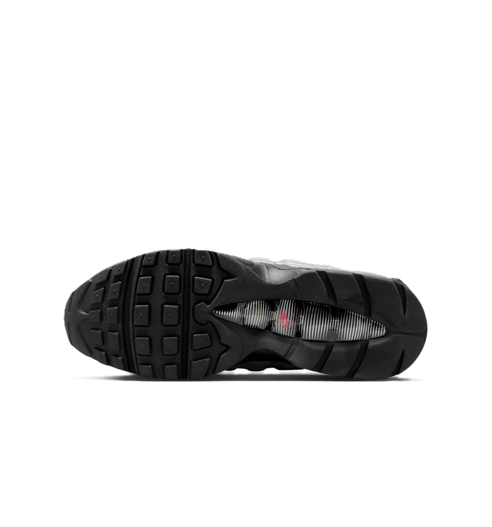 Men's Nike Air Max 95 Big Bubble SE Metallic Silver/Black-Black (IB6830 002)
