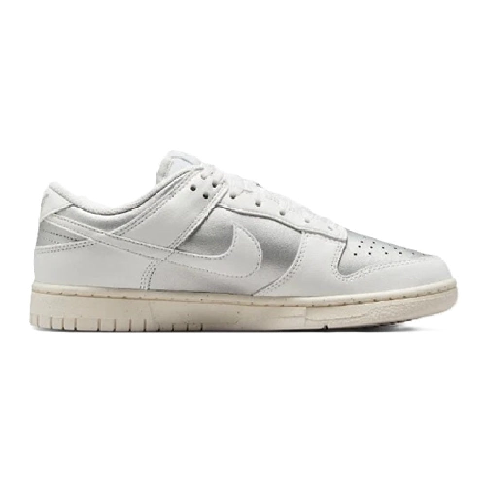 Women's Nike Dunk Low Next Nature Mtlc Platinum/Summit White (IB7311 001)