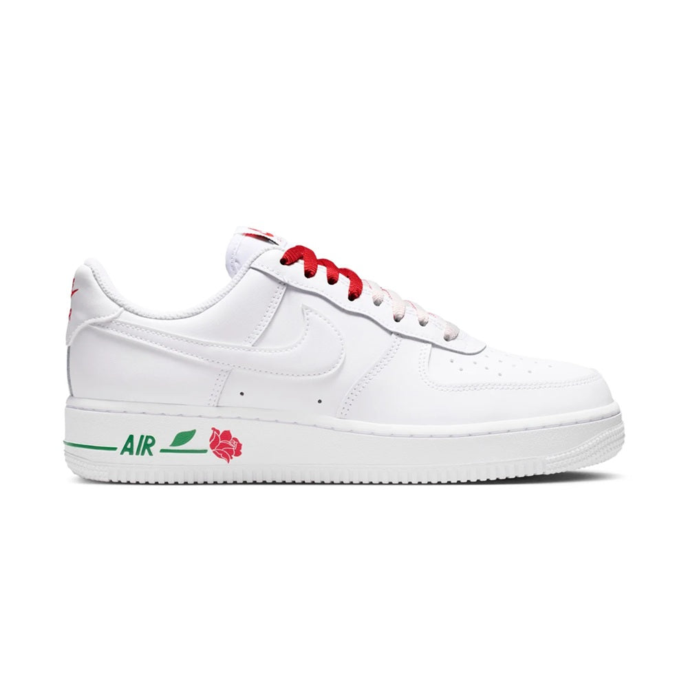 Women's Nike Air Force 1 '07 SE "Roses" White/Wht-Sport Red (IF0498 100)