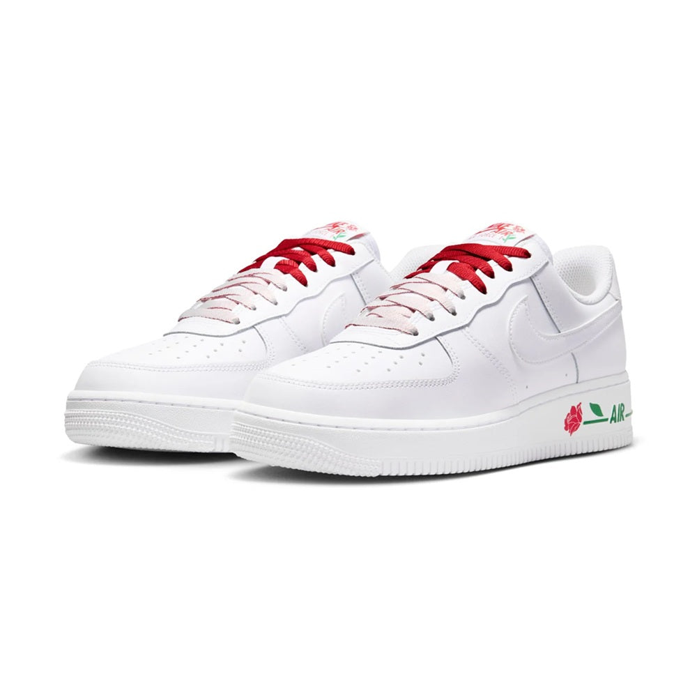 Women's Nike Air Force 1 '07 SE "Roses" White/Wht-Sport Red (IF0498 100)